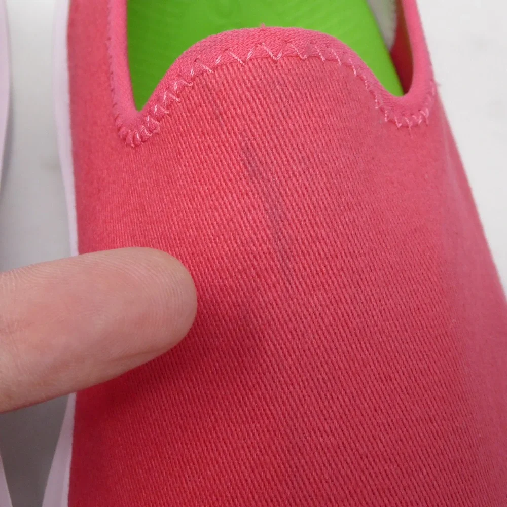 OOFOS Women OOmega eeZee Low Shoe Pink Recovery Slip On Sneakers 6.5